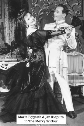 Marta Eggerth and Jan Kiepura in The Merry Widow