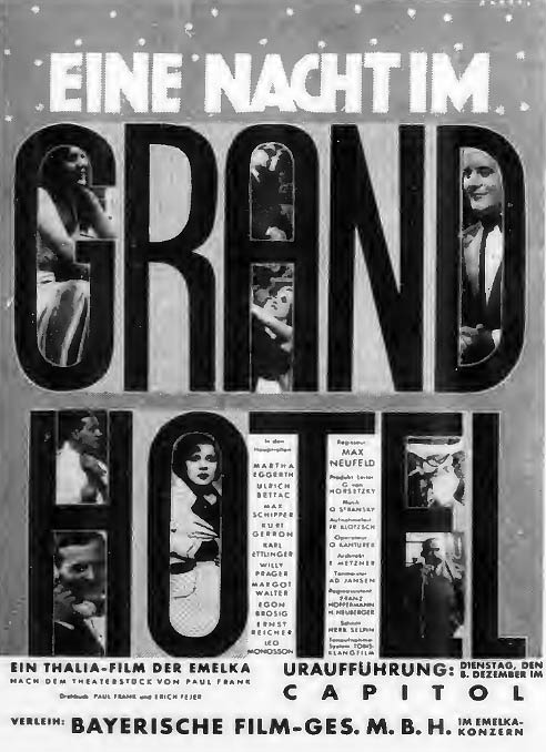 Eine Nacht im Grandhotel - Der Kinematograph (December 1931)